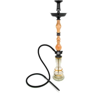 Regal Melech Pine Wooden Hookah