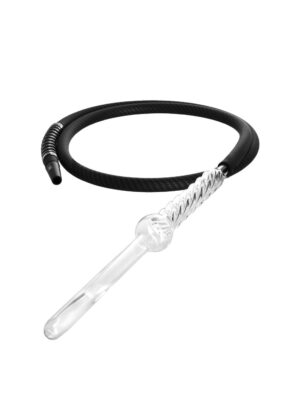 Carbonish Arctic Hose-Set with glass mouthpiece