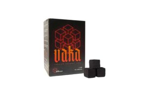 Coconut hookah charcoal Vaka 25mm