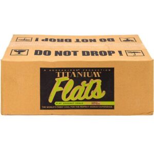 Titanium Flats Coals – 10 KG Lounge Box